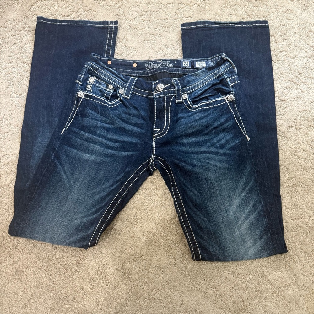 Miss Me Boot Cut Jeans with Embellishments, UGC - Picture 16 of 16